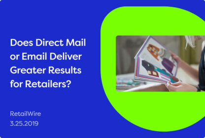 Direct mail or email