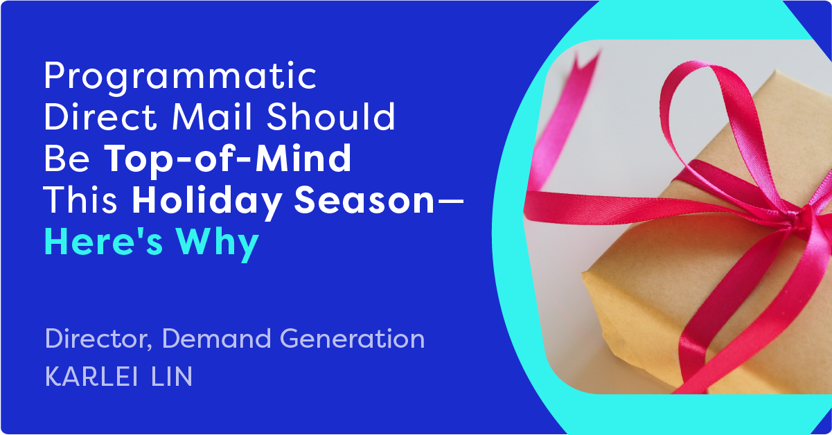Why Programmatic Direct Mail Is Perfect Holiday Marketing | PebblePost