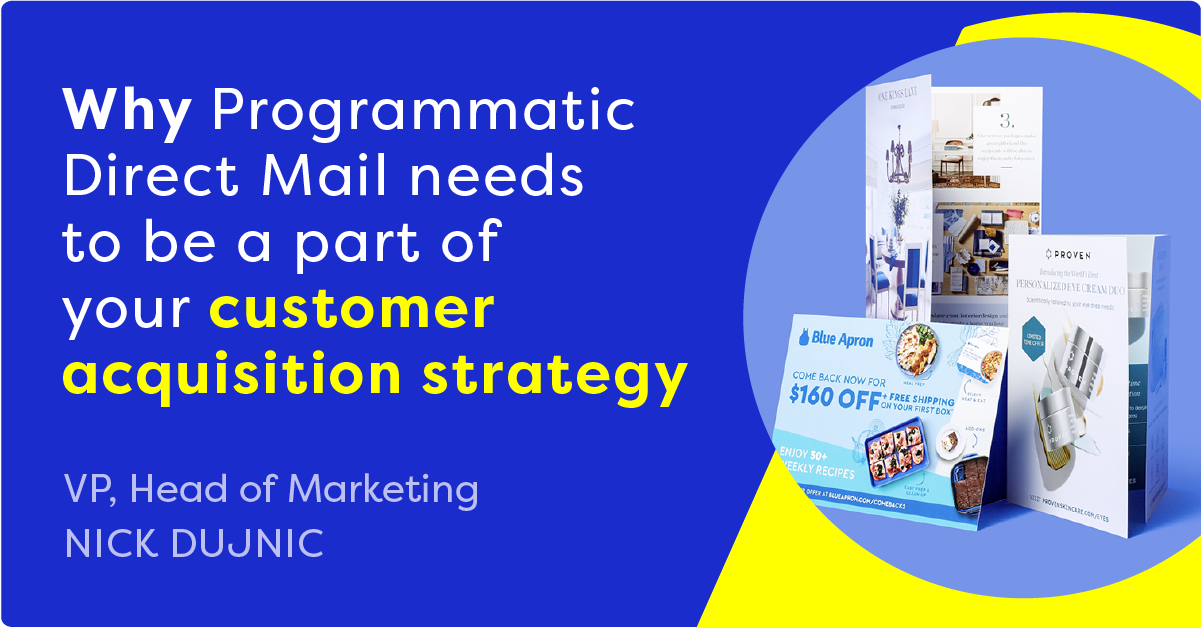 Programmatic Direct Mail and Customer Acquisition Strategy | PebblePost