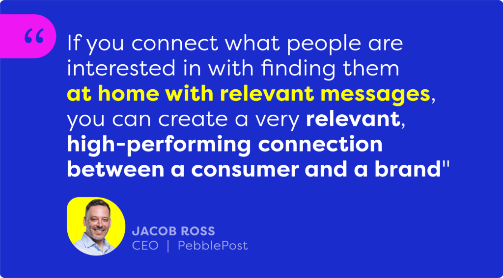 Quoted text with CEO Jacob Ross image 