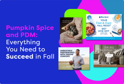 Fall creatives for programmatic direct mail