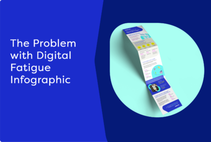The Problem with Digital Fatigue Infographic